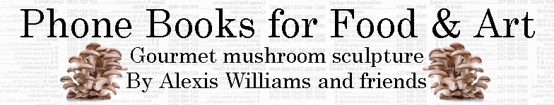 Gourmet Mushroom Sculpture